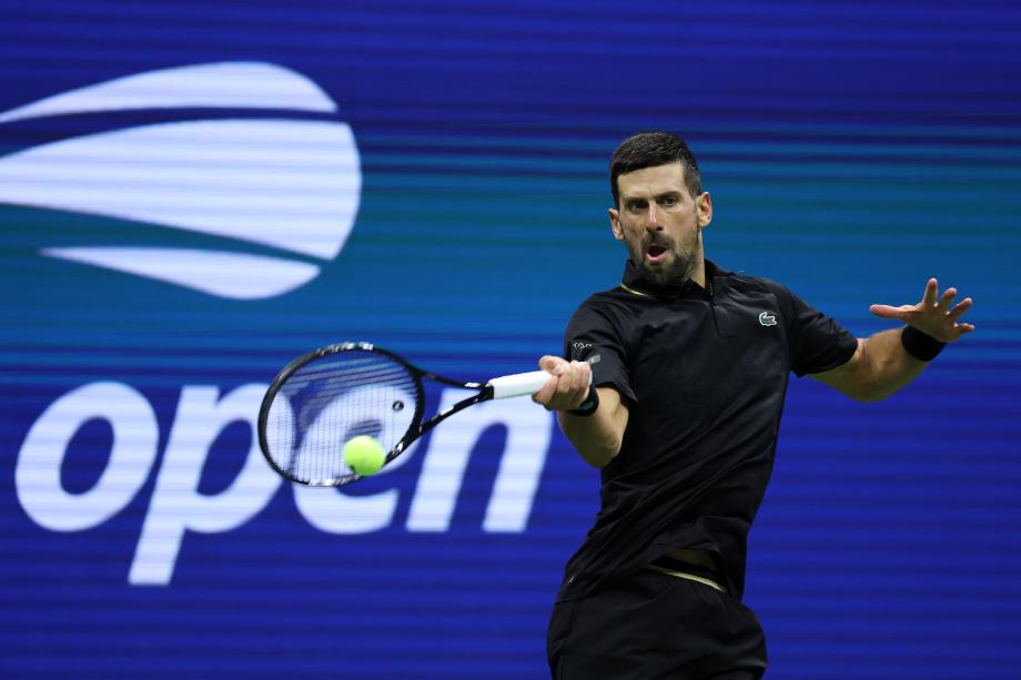 [图]实力占优击败诺里 德约科维奇晋级美网男单16强