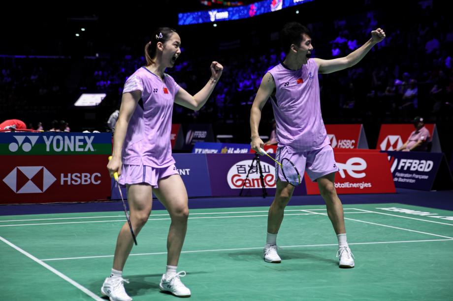 [图]羽毛球世锦赛：程星/张驰晋级混双16强